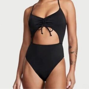 Victoria's Secret Black One-Piece Swimsuit size small